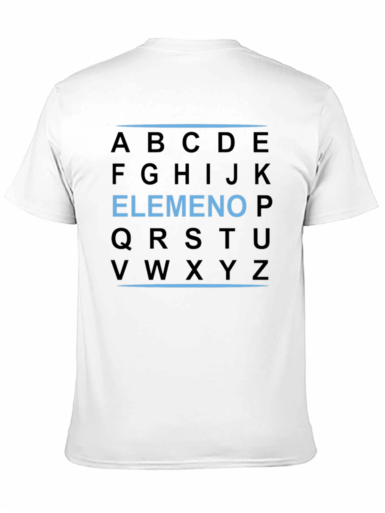 Alphabet LMNOP T-Shirt