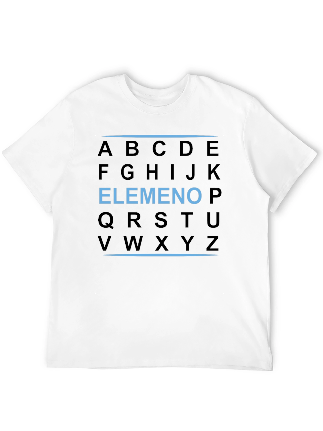 Alphabet LMNOP T-Shirt