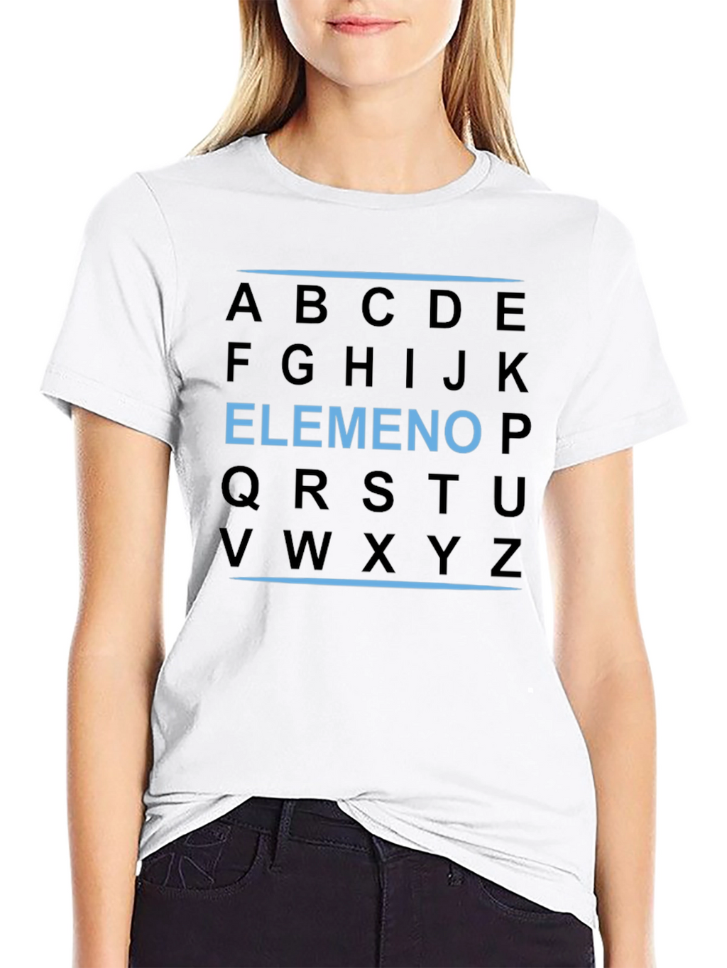 Alphabet LMNOP T-Shirt