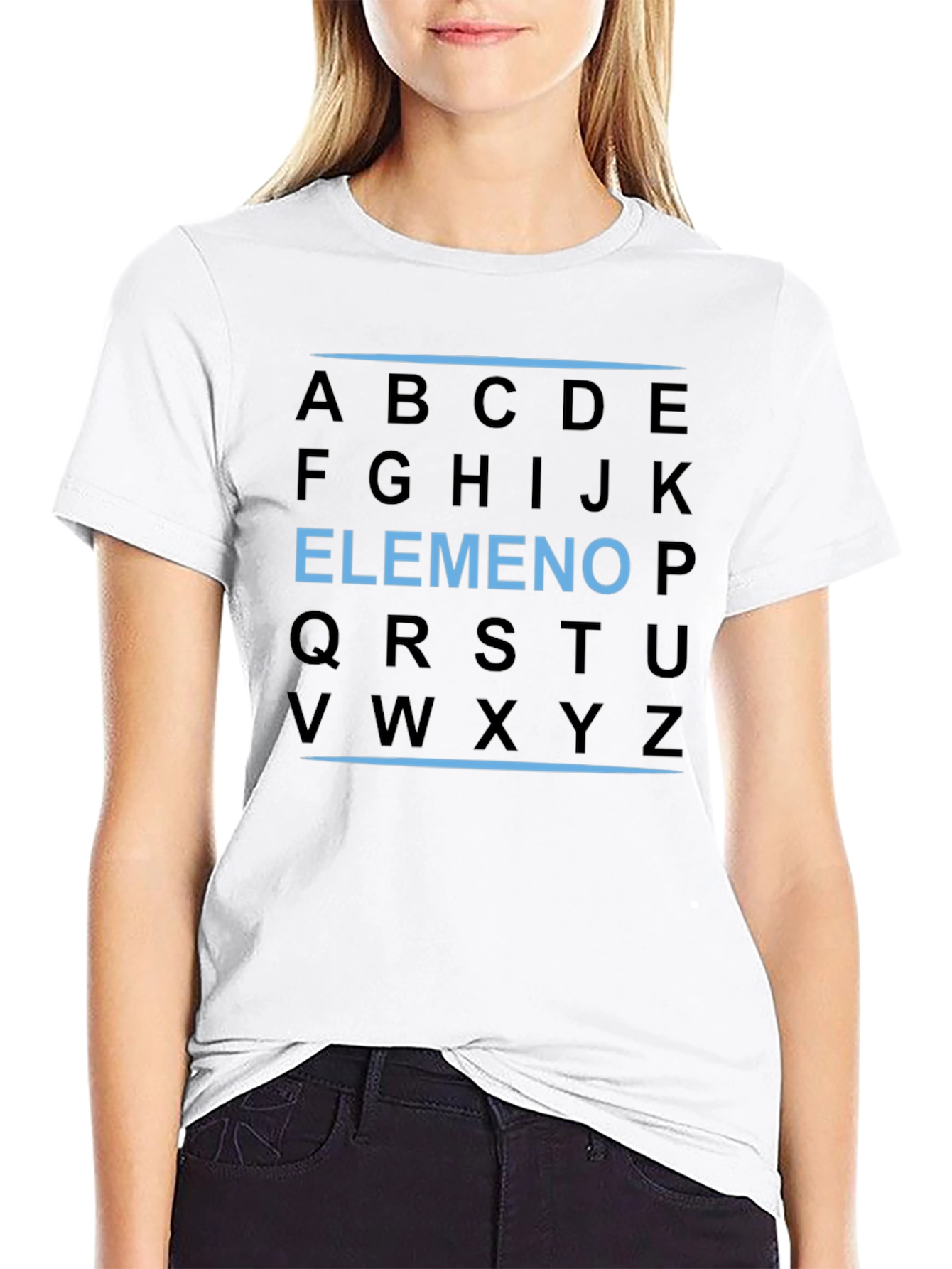 Alphabet LMNOP T-Shirt