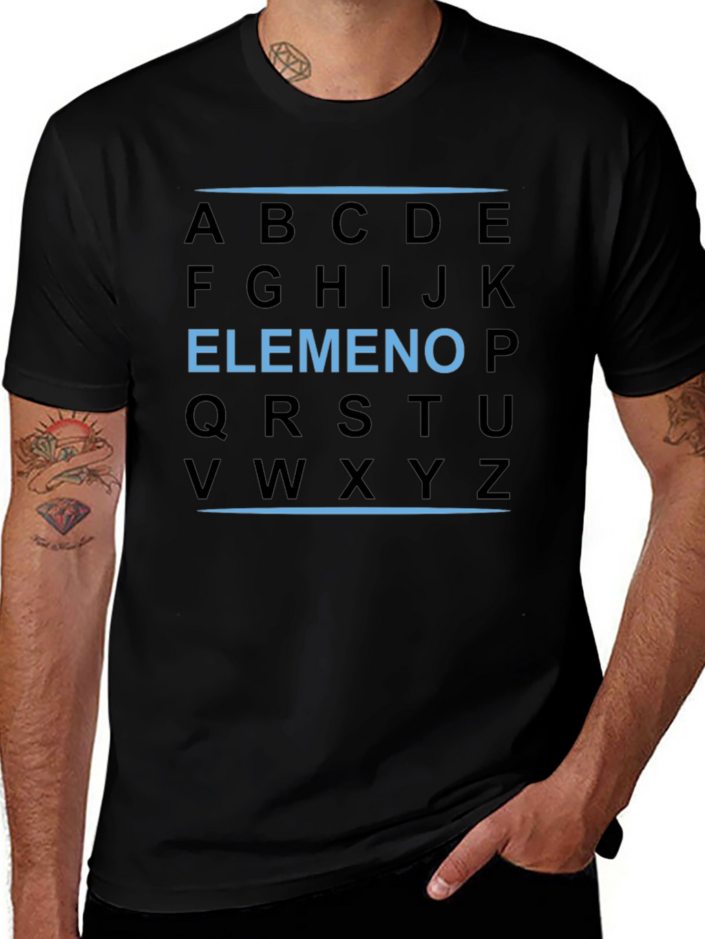 Alphabet LMNOP T-Shirt