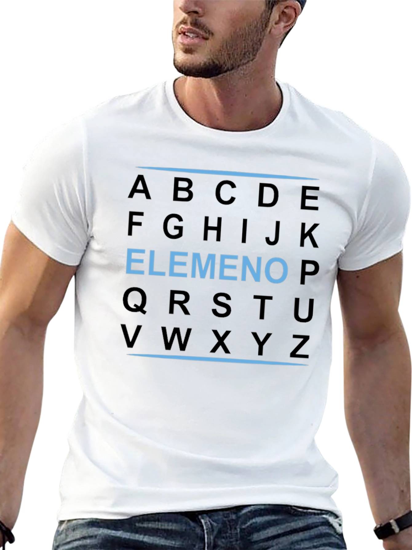 Alphabet LMNOP T-Shirt