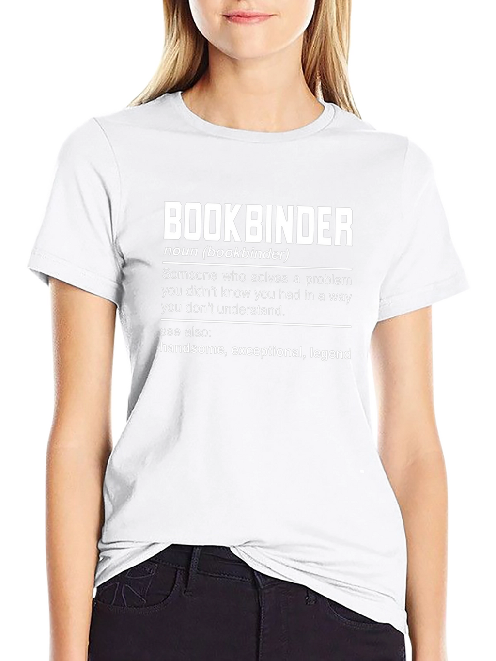 Bookbinder Definition T-Shirt - Funny Gift