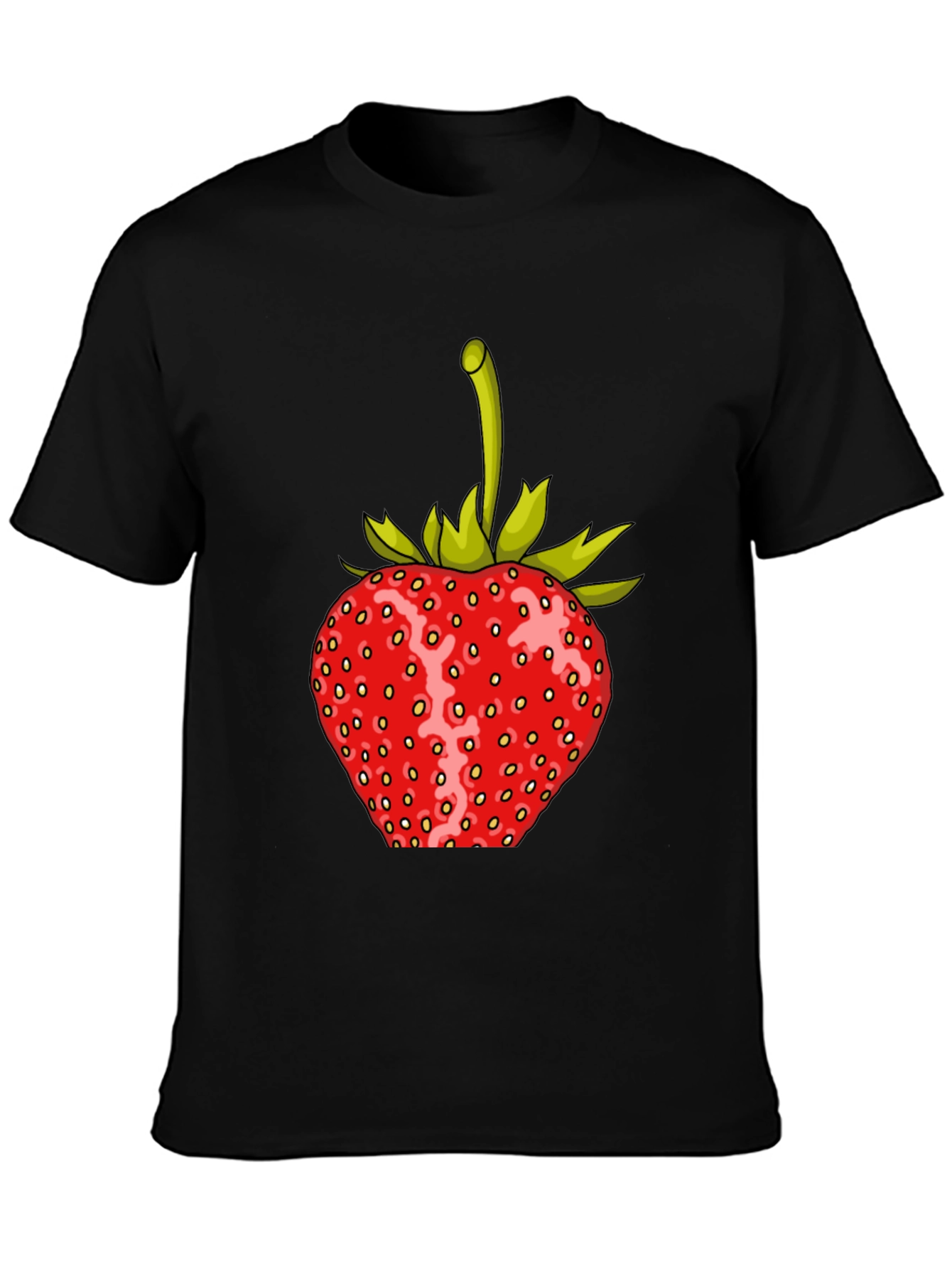 Strawberry Graphic Print T-Shirt