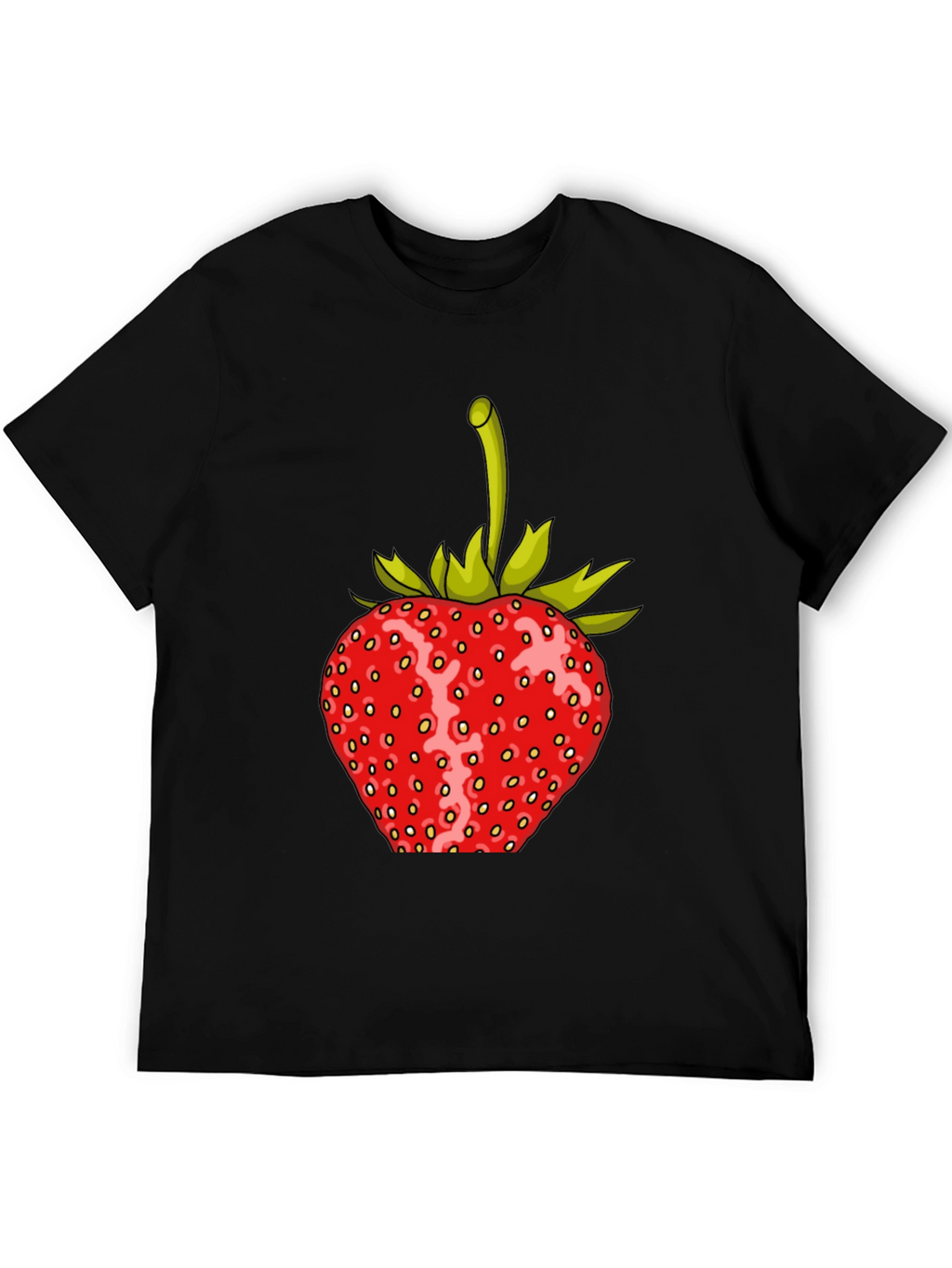 Strawberry Graphic Print T-Shirt
