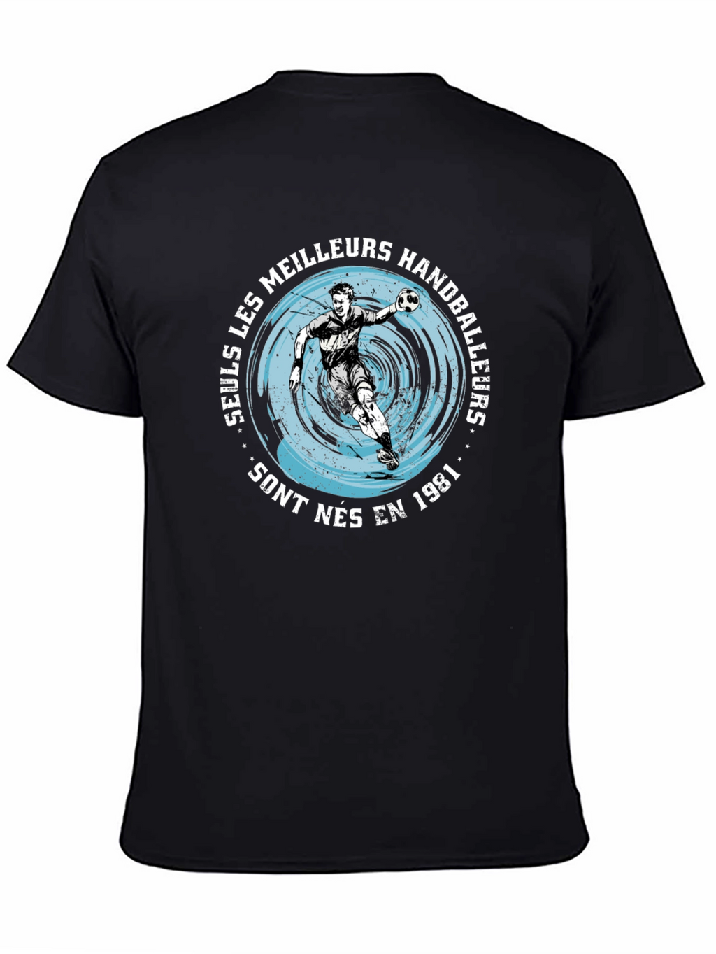 Handball Player Graphic T-Shirt - Born in 1981