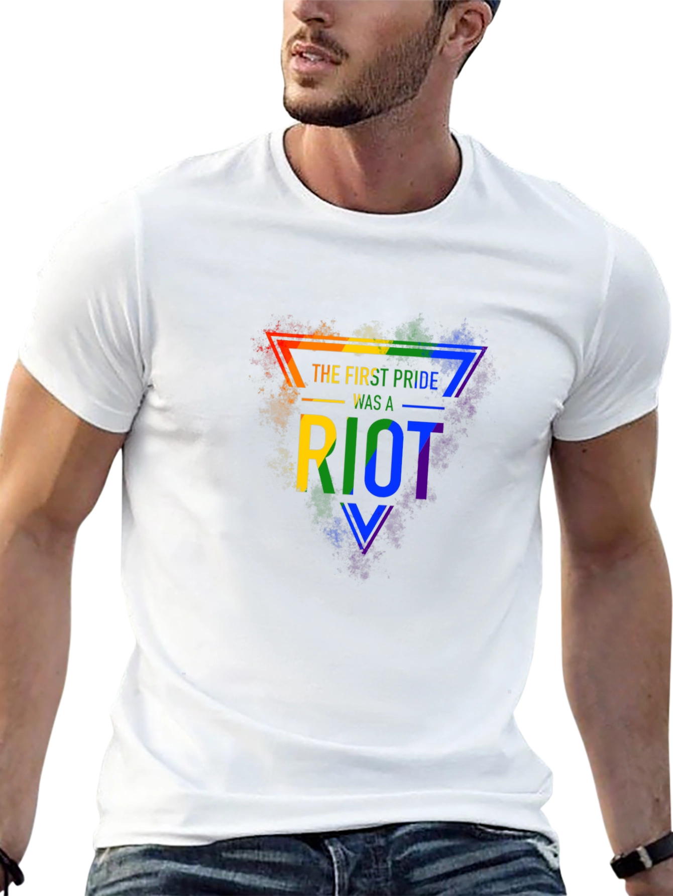 The First Pride Was A Riot Graphic Tee