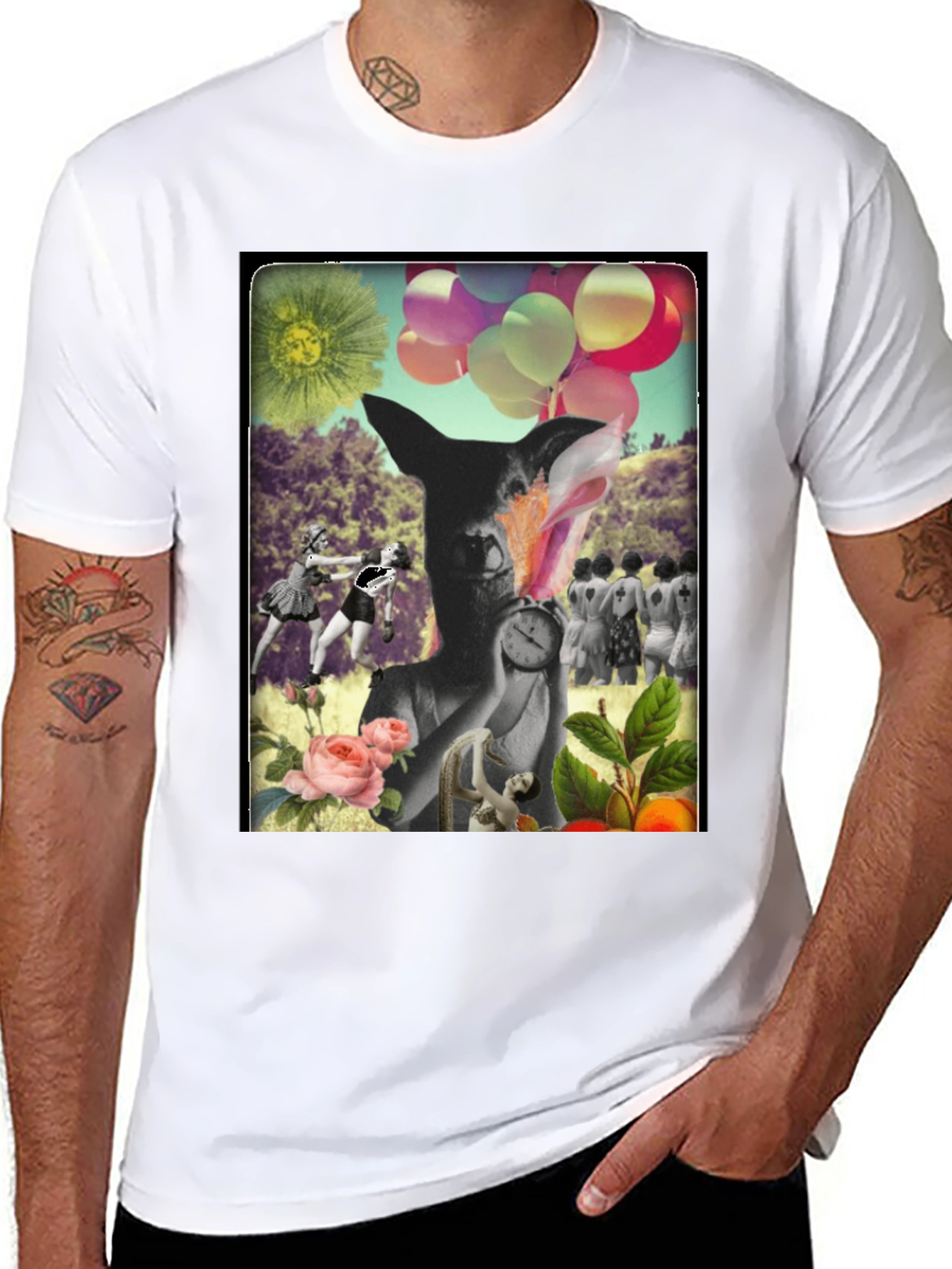Surreal Art Graphic T-Shirt - Unique Design Tee