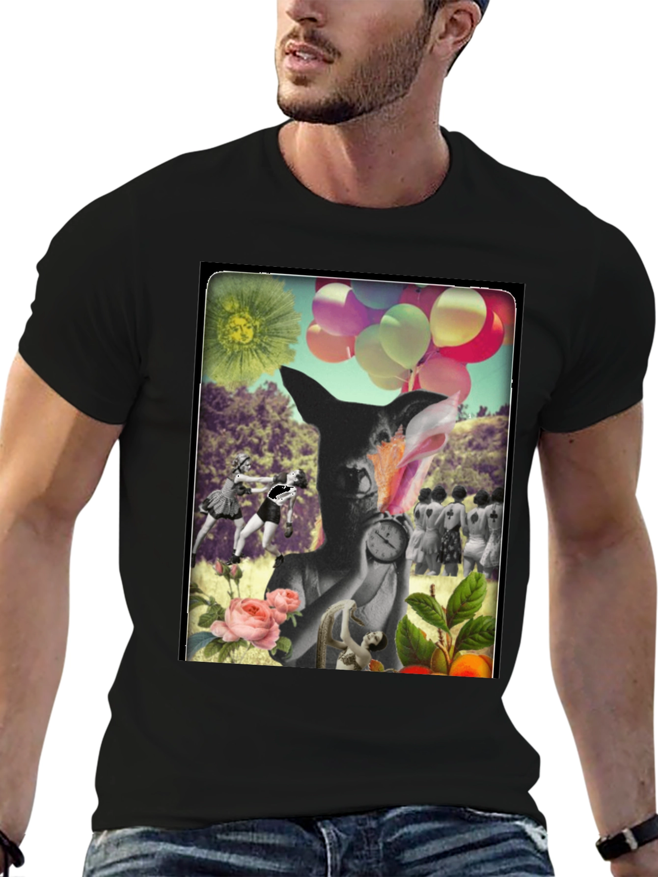 Surreal Art Graphic T-Shirt - Unique Design Tee