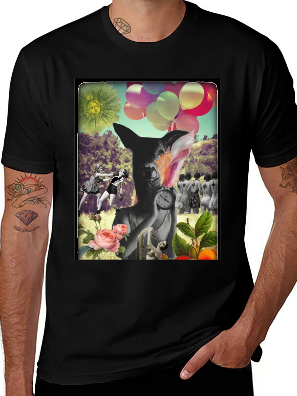 Surreal Art Graphic T-Shirt - Unique Design Tee
