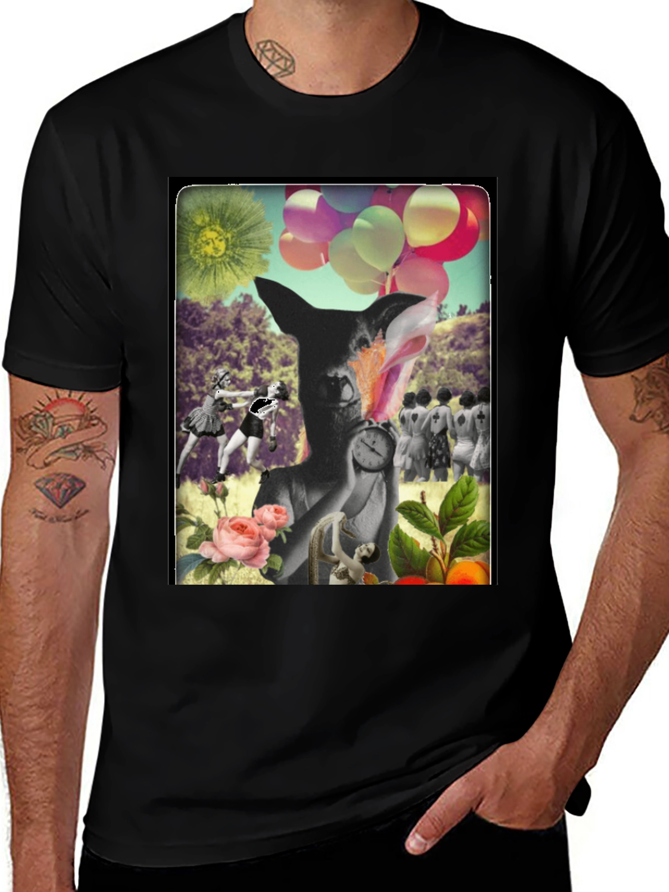 Surreal Art Graphic T-Shirt - Unique Design Tee