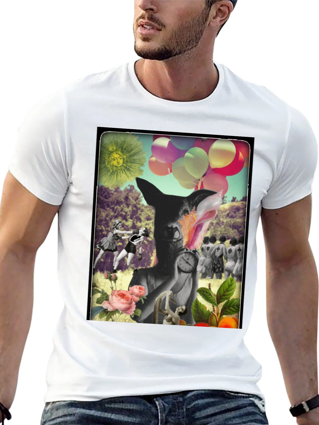 Surreal Art Graphic T-Shirt - Unique Design Tee