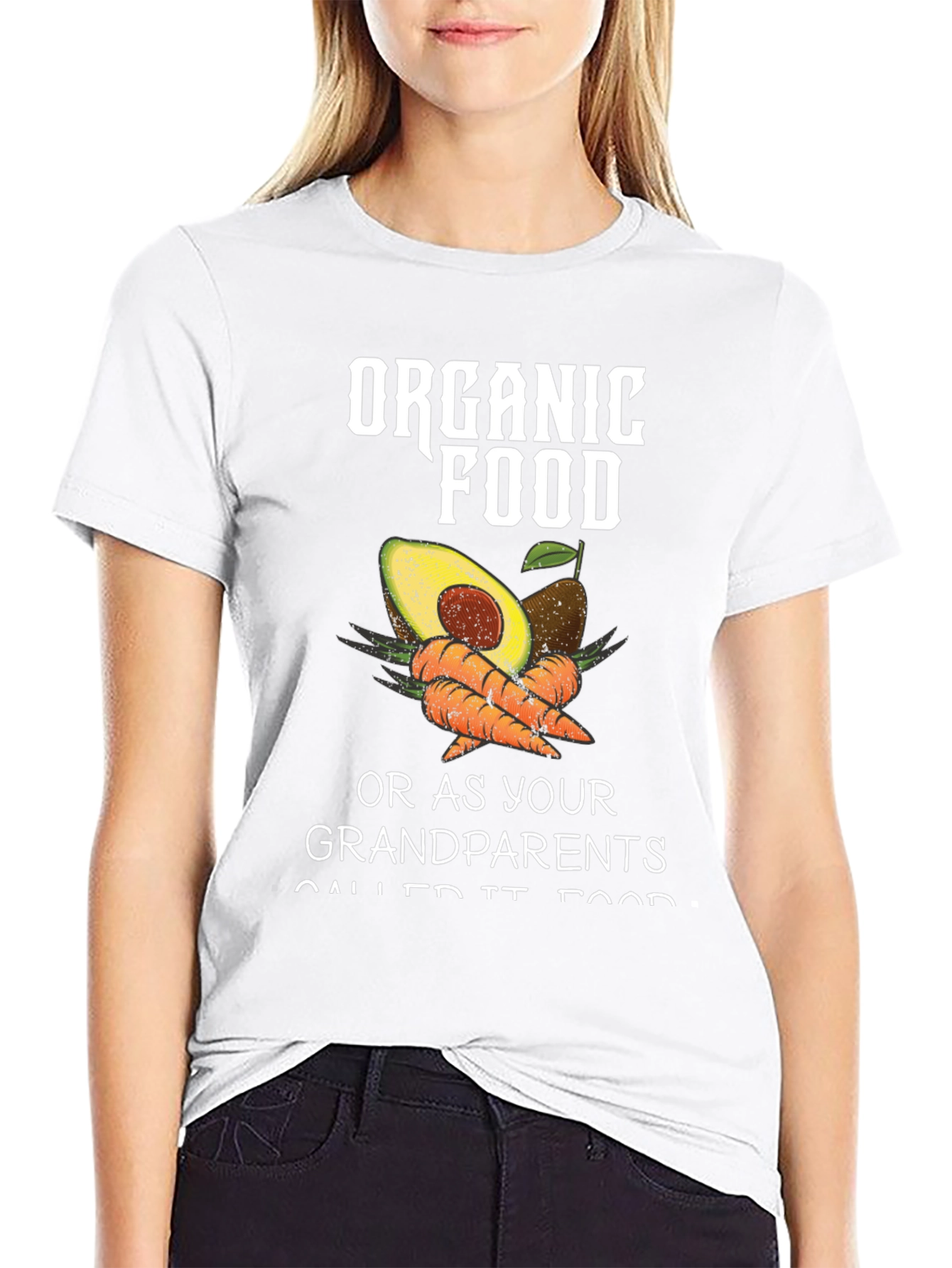 Organic Food T-Shirt - Grandparents Food