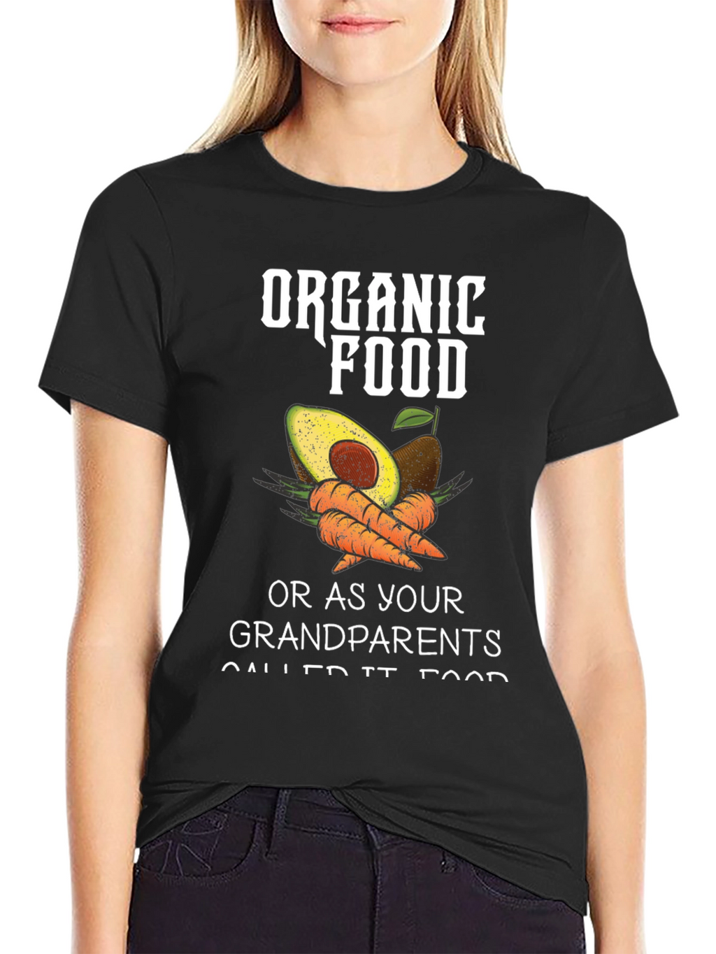 Organic Food T-Shirt - Grandparents Food
