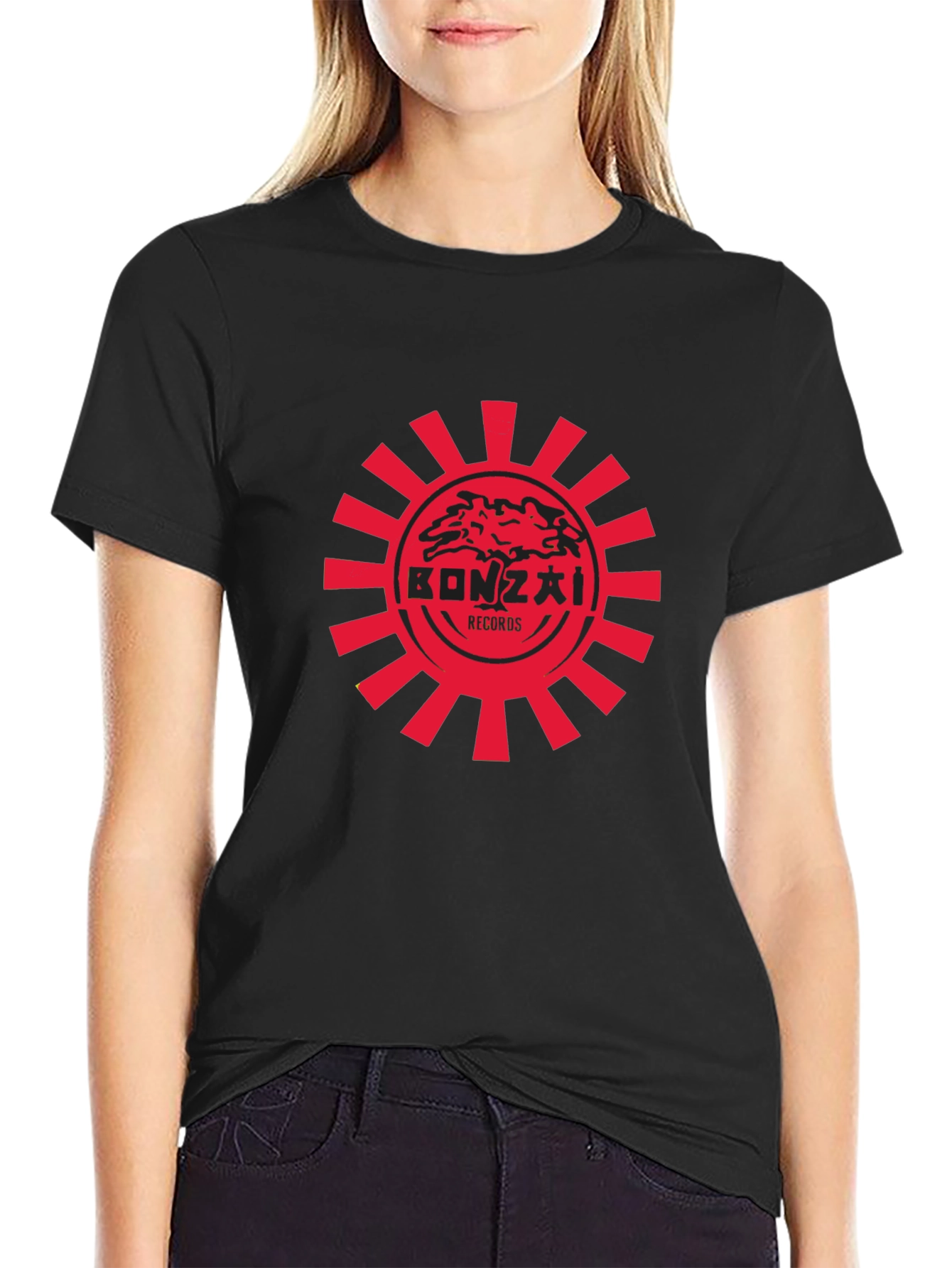 Bonzai Records Graphic Tee - Black