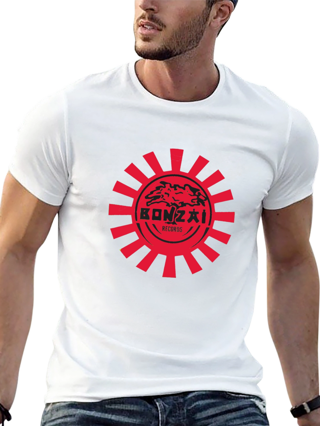 Bonzai Records Graphic Tee - Black