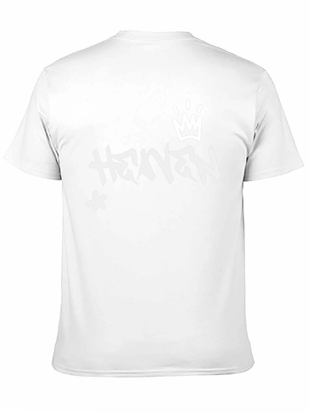Heaven Graffiti Style Black T-Shirt