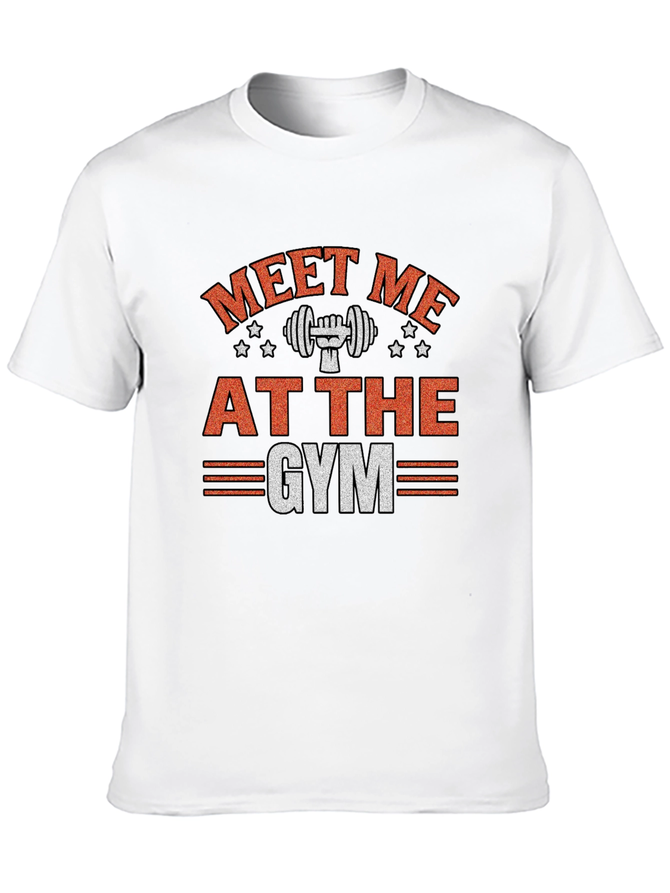 Meet Me At The Gym Black T-Shirt