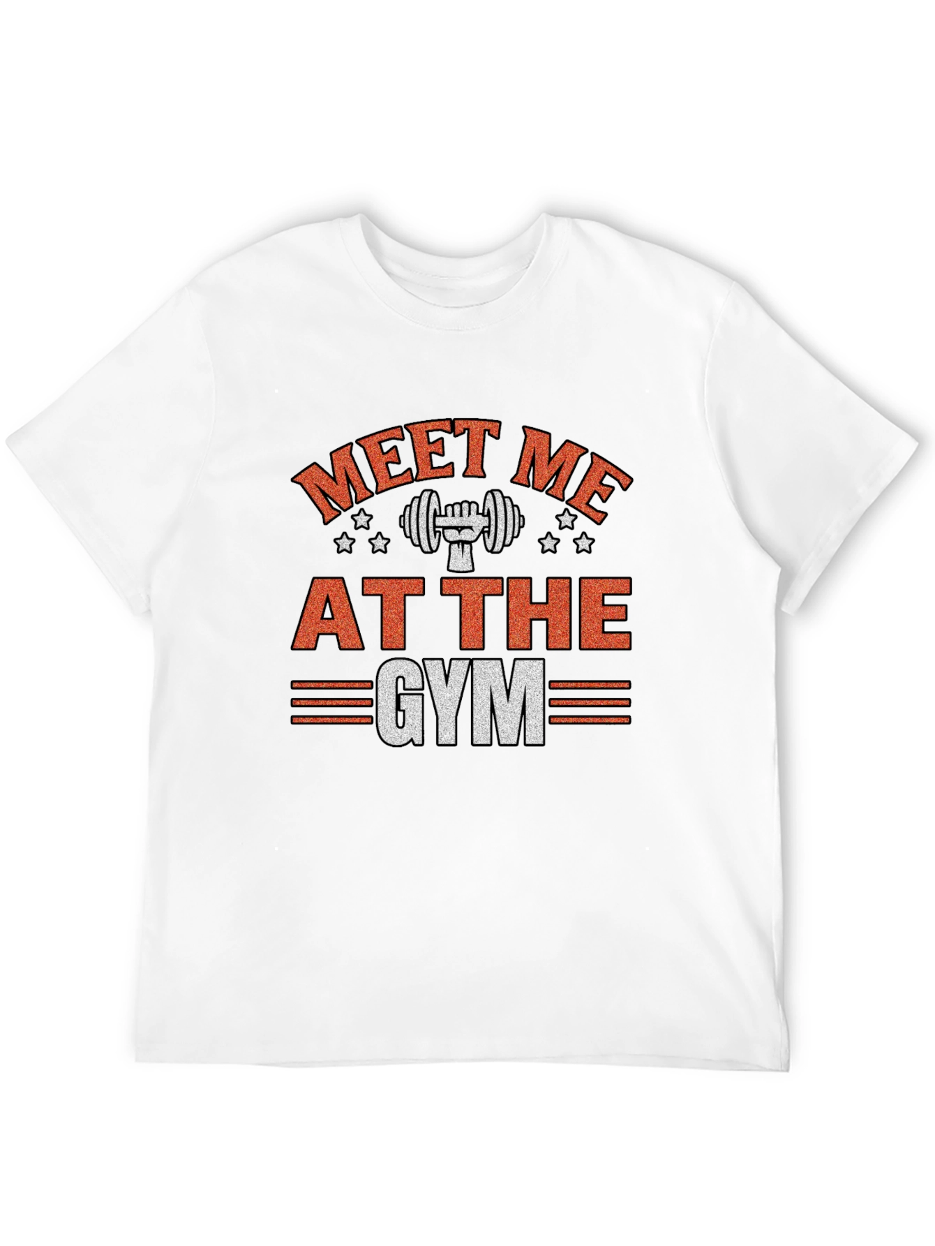 Meet Me At The Gym Black T-Shirt
