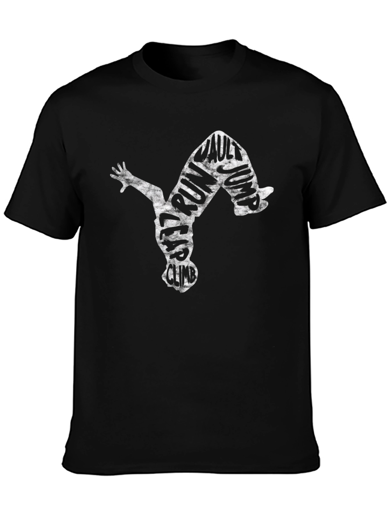 Parkour Word Art T-Shirt
