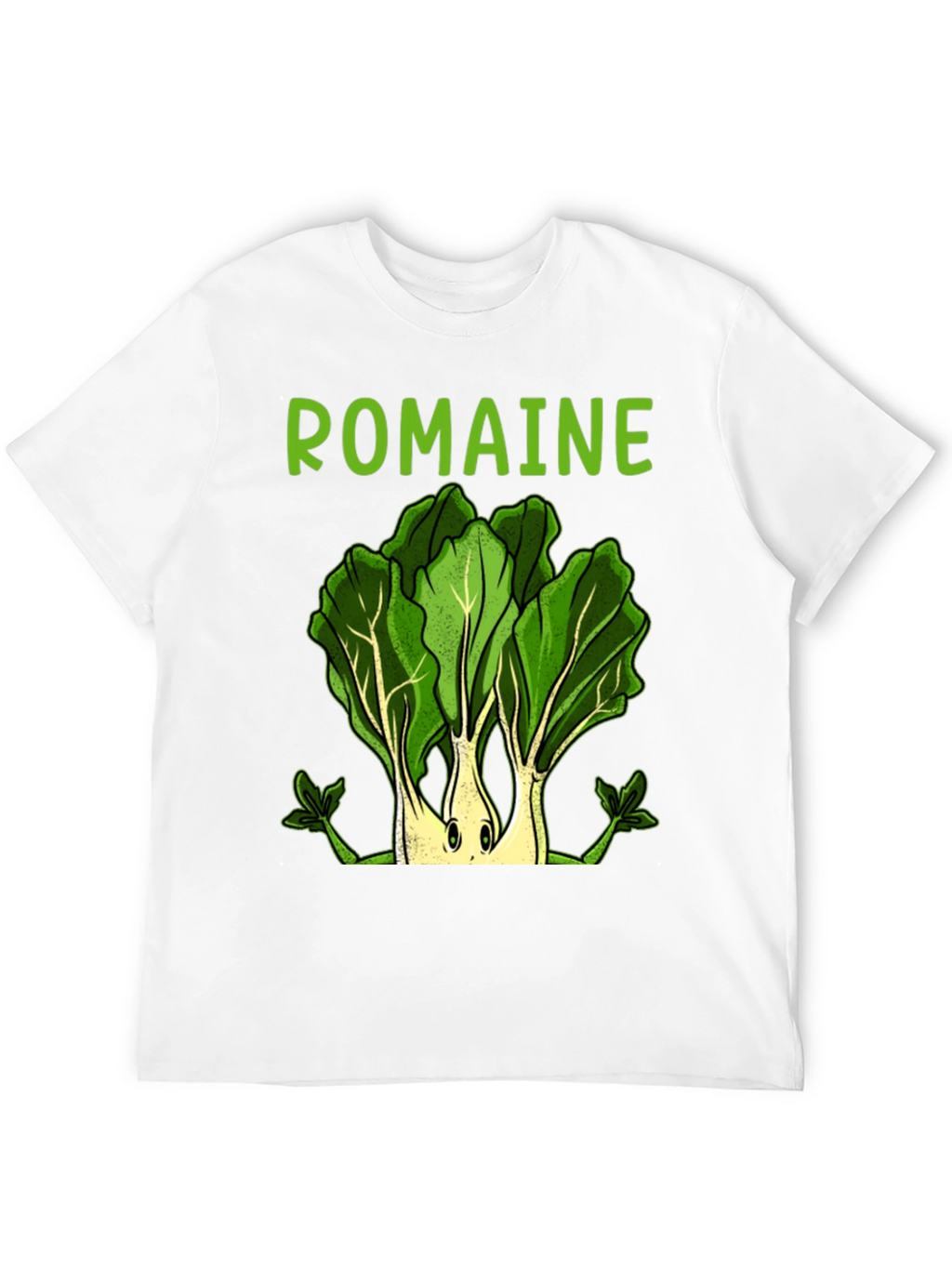 Romaine Lettuce Graphic Tee - Funny Vegan T-Shirt