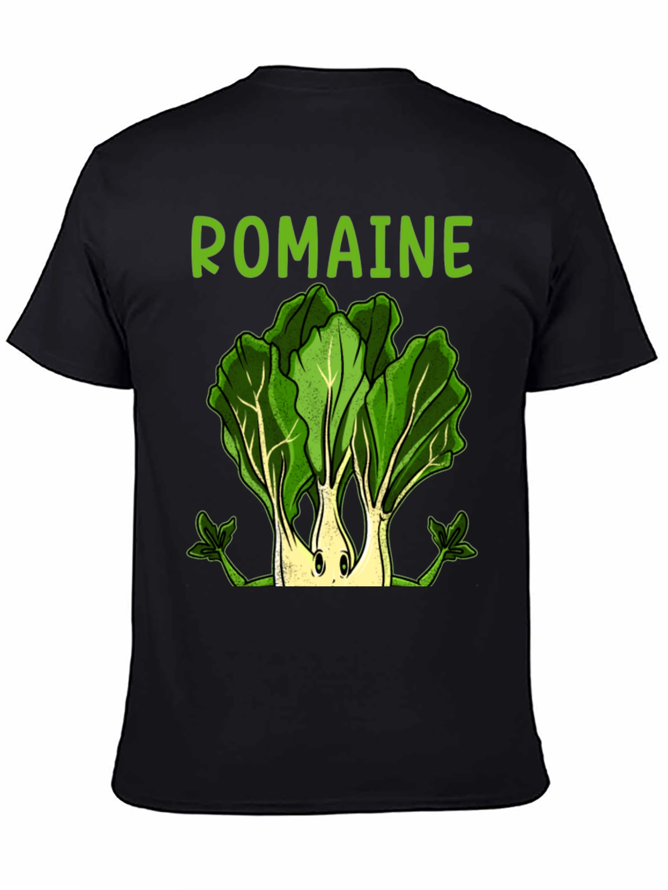 Romaine Lettuce Graphic Tee - Funny Vegan T-Shirt