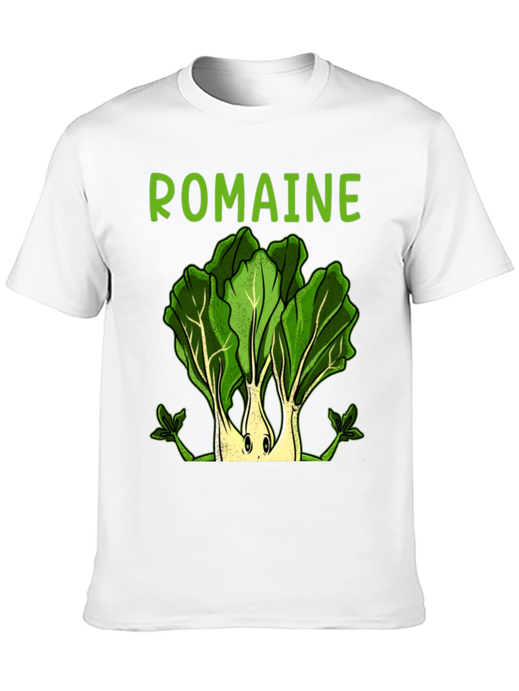 Romaine Lettuce Graphic Tee - Funny Vegan T-Shirt