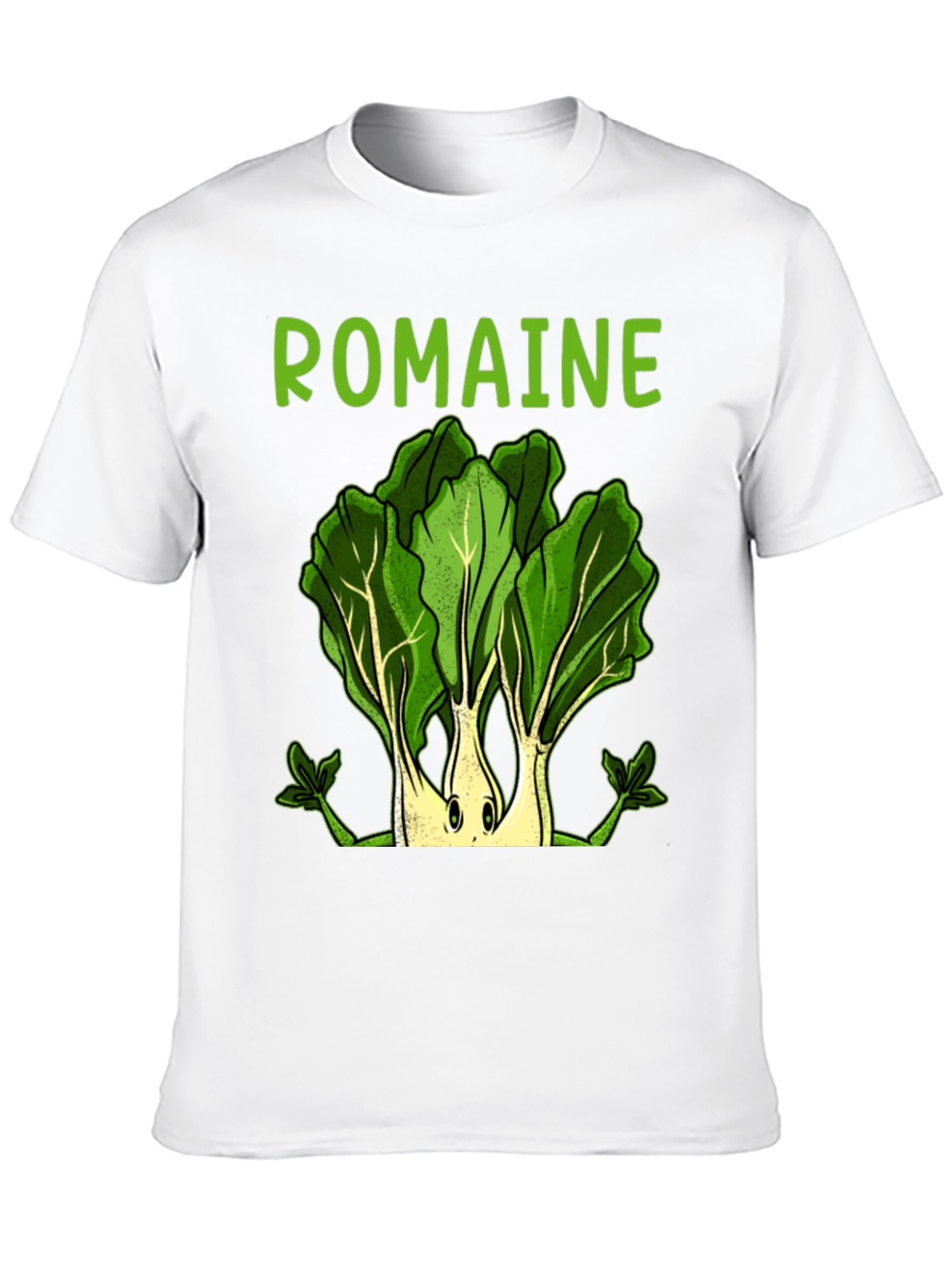 Romaine Lettuce Graphic Tee - Funny Vegan T-Shirt