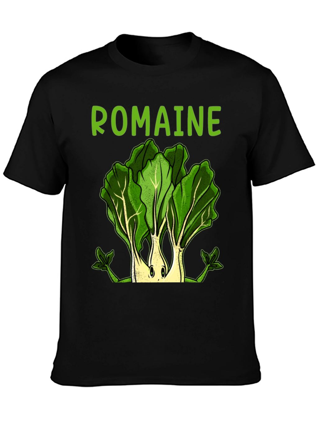 Romaine Lettuce Graphic Tee - Funny Vegan T-Shirt