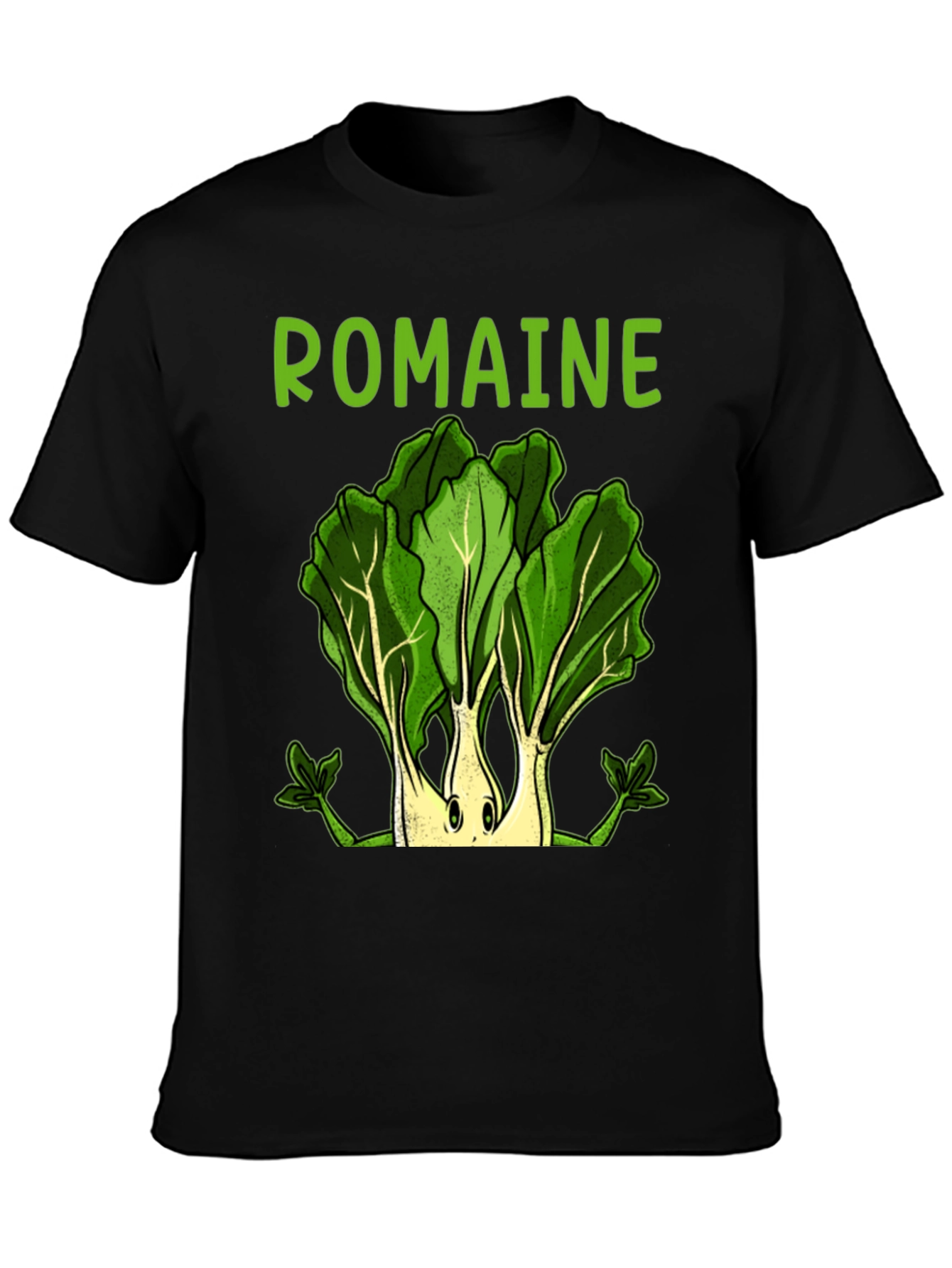 Romaine Lettuce Graphic Tee - Funny Vegan T-Shirt
