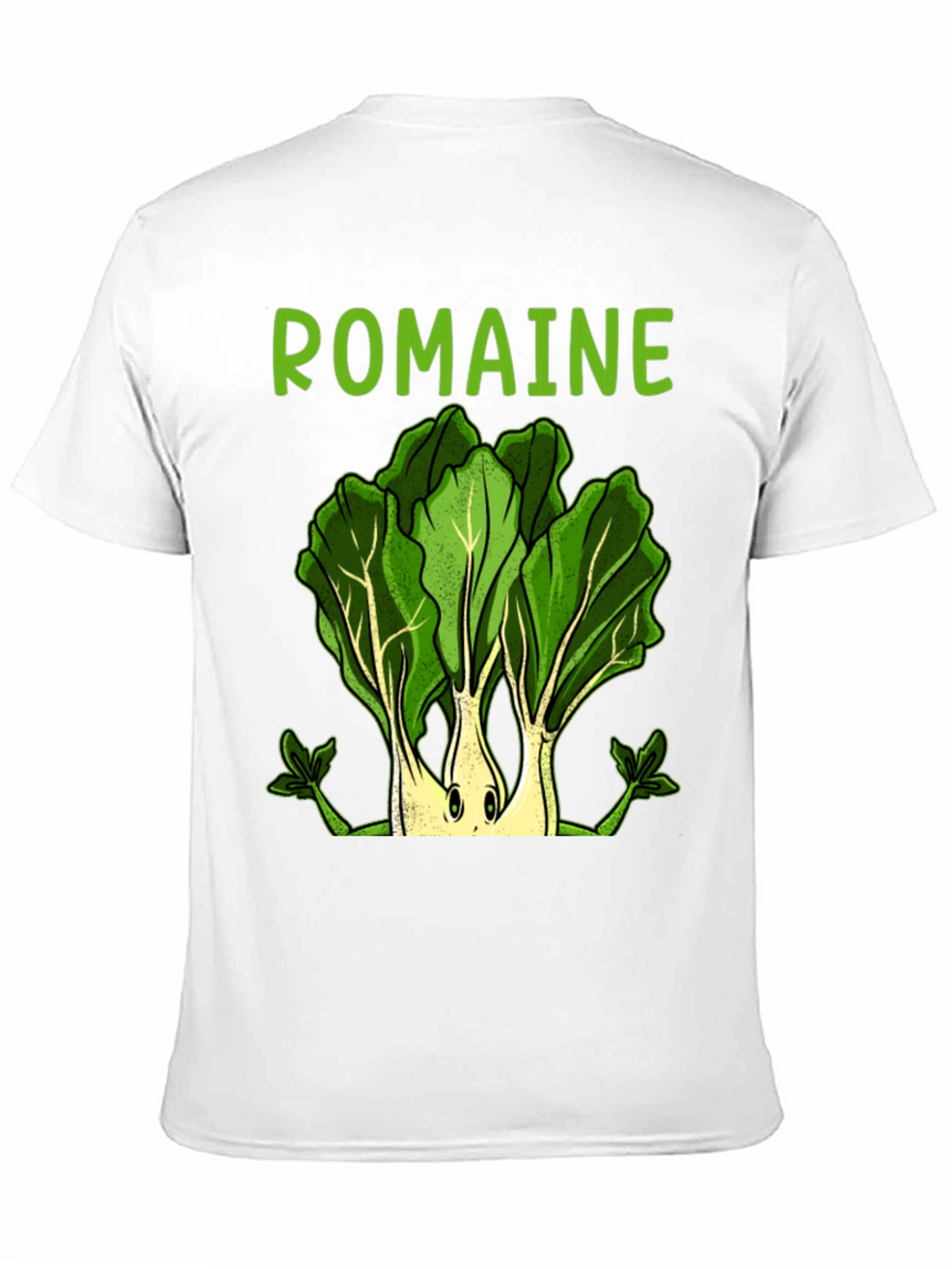 Romaine Lettuce Graphic Tee - Funny Vegan T-Shirt