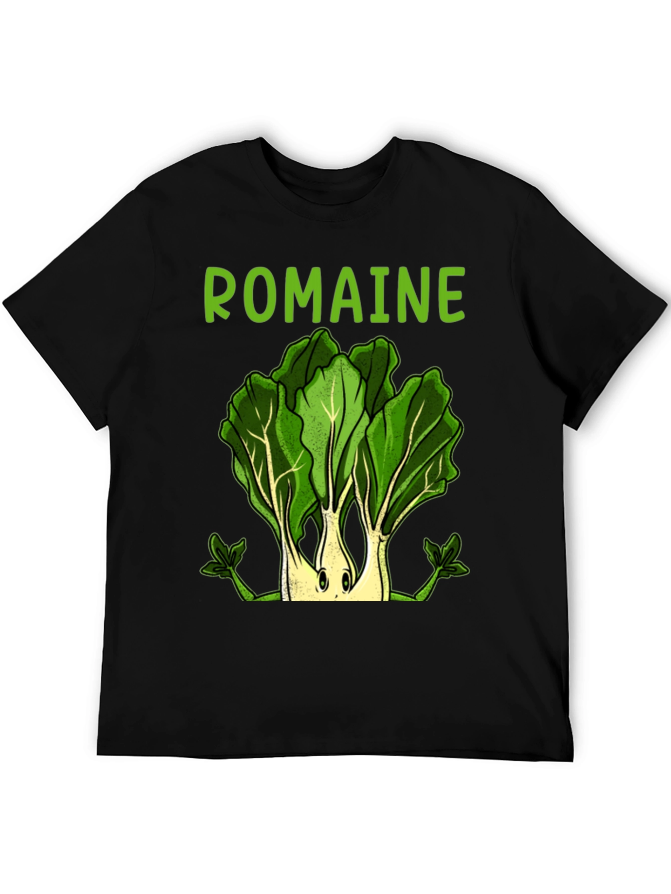 Romaine Lettuce Graphic Tee - Funny Vegan T-Shirt