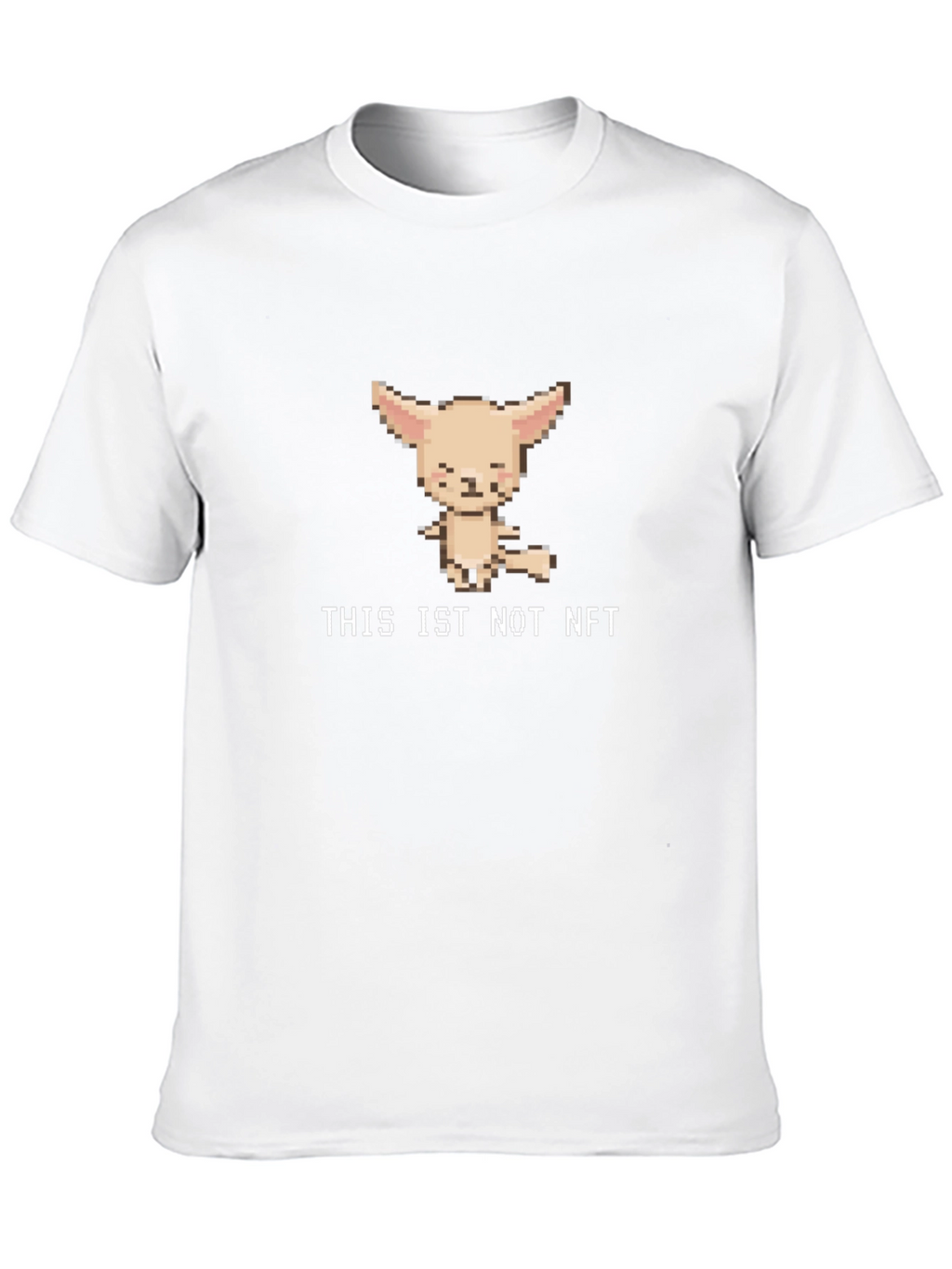 THIS IS NOT NFT Pixel Art T-Shirt - Black