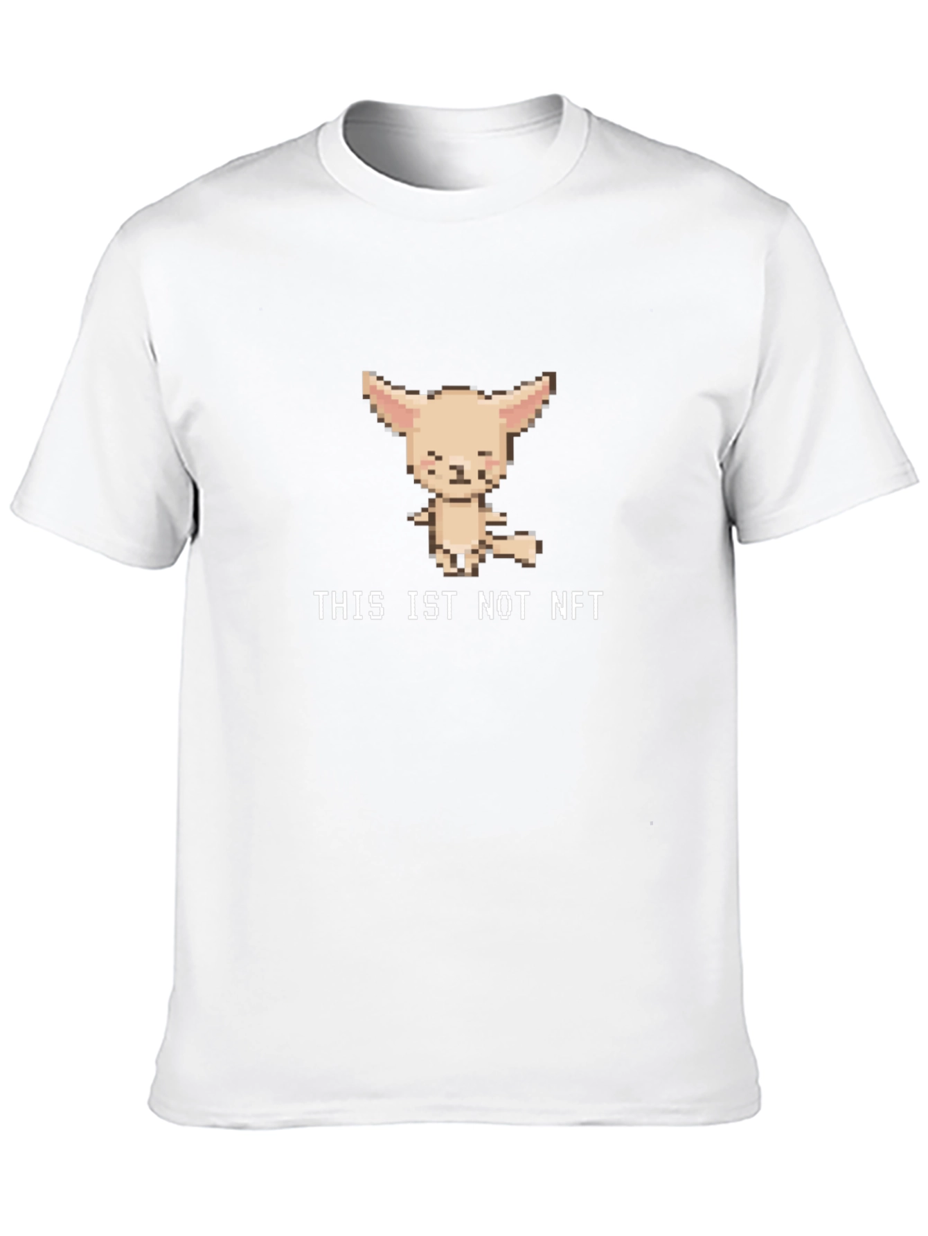 THIS IS NOT NFT Pixel Art T-Shirt - Black