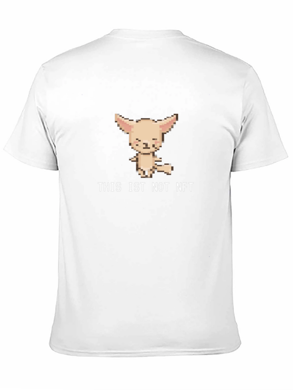 THIS IS NOT NFT Pixel Art T-Shirt - Black