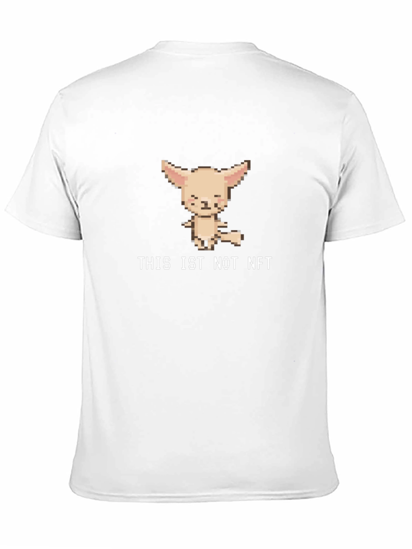 THIS IS NOT NFT Pixel Art T-Shirt - Black