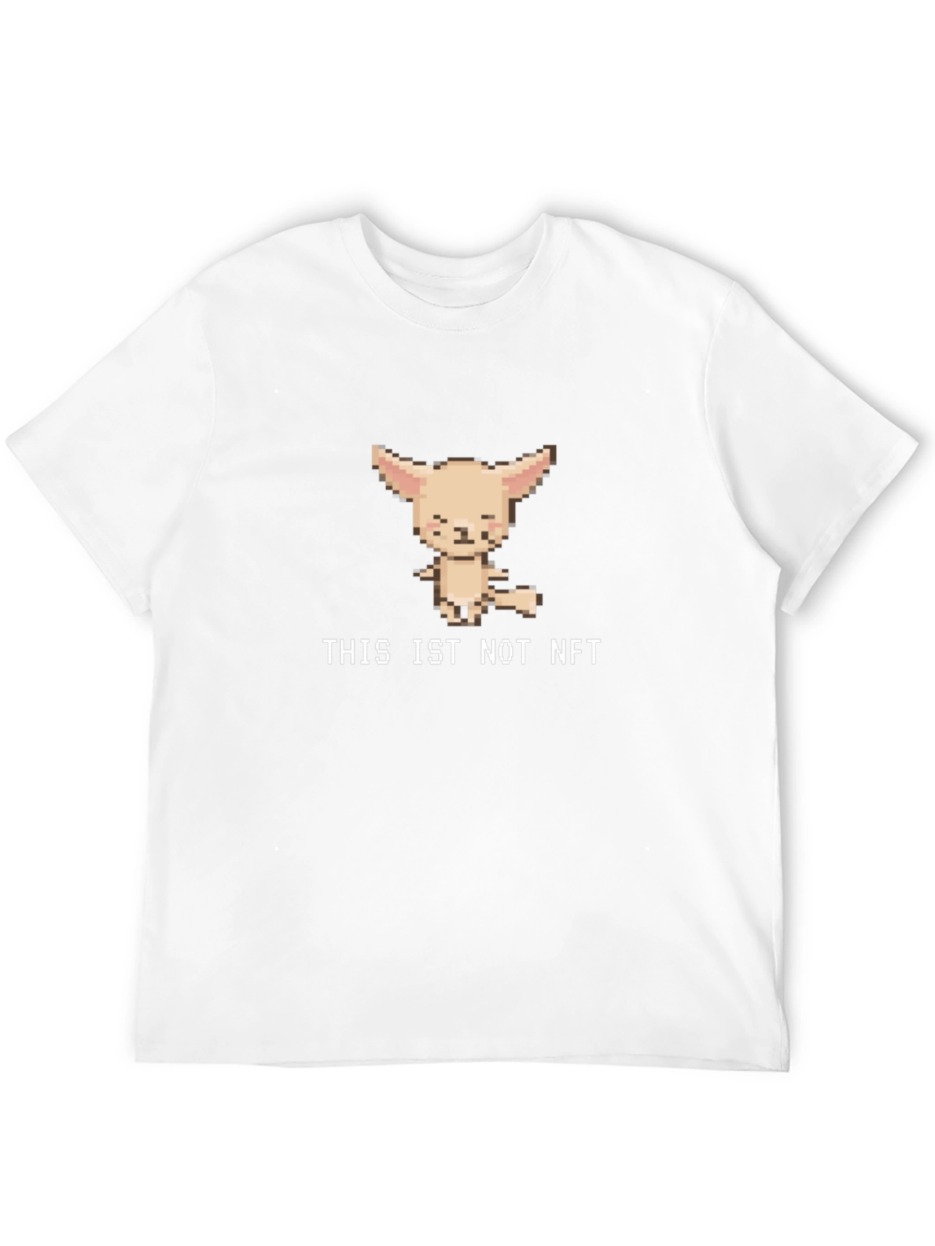 THIS IS NOT NFT Pixel Art T-Shirt - Black