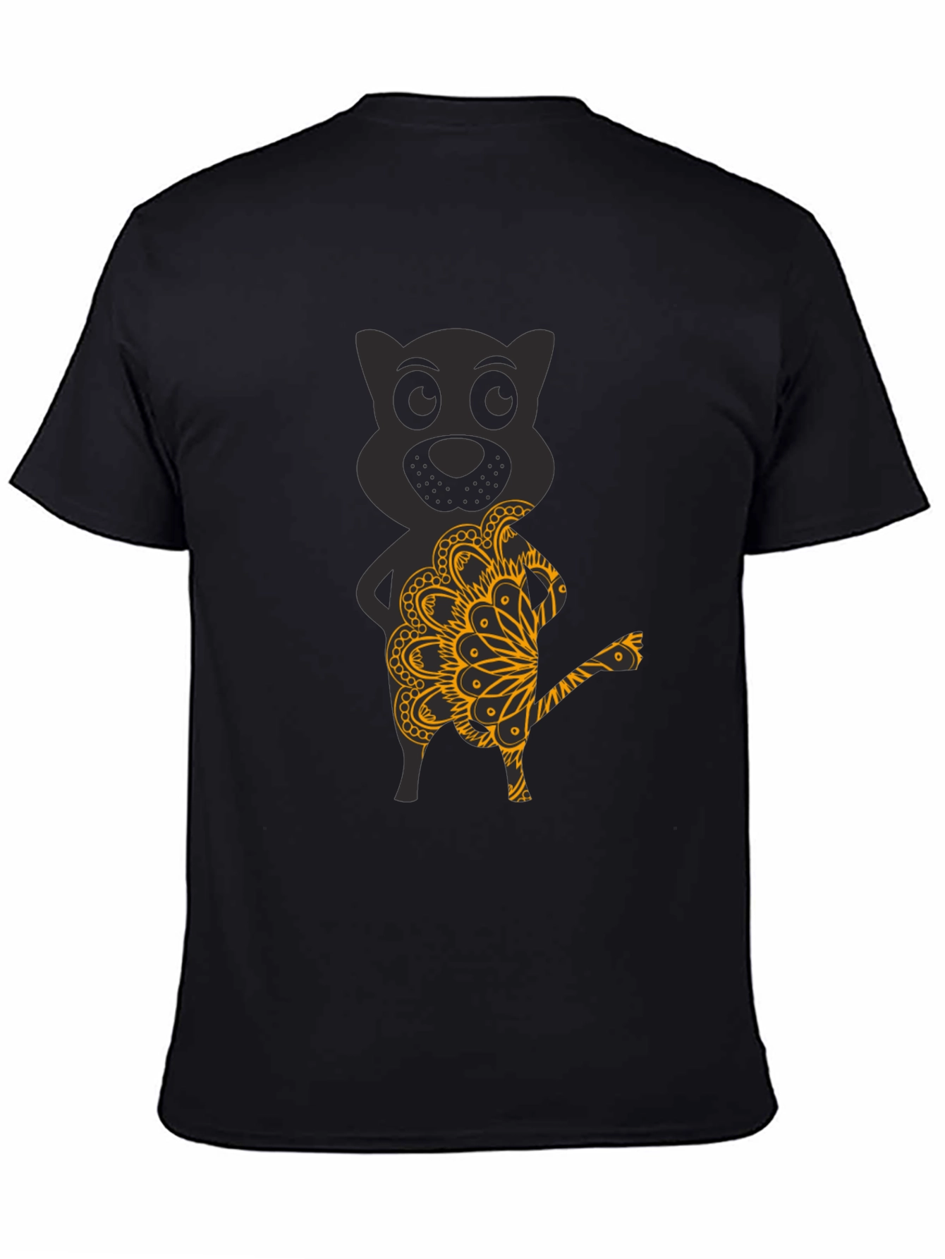 Unique Graphic Tee - Animal Mandala Design