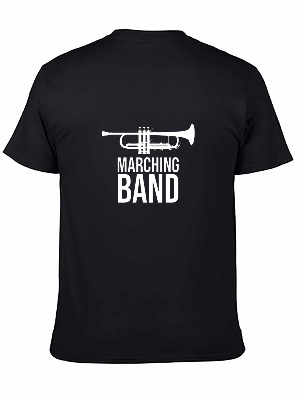 Marching Band Trumpet Graphic T-Shirt