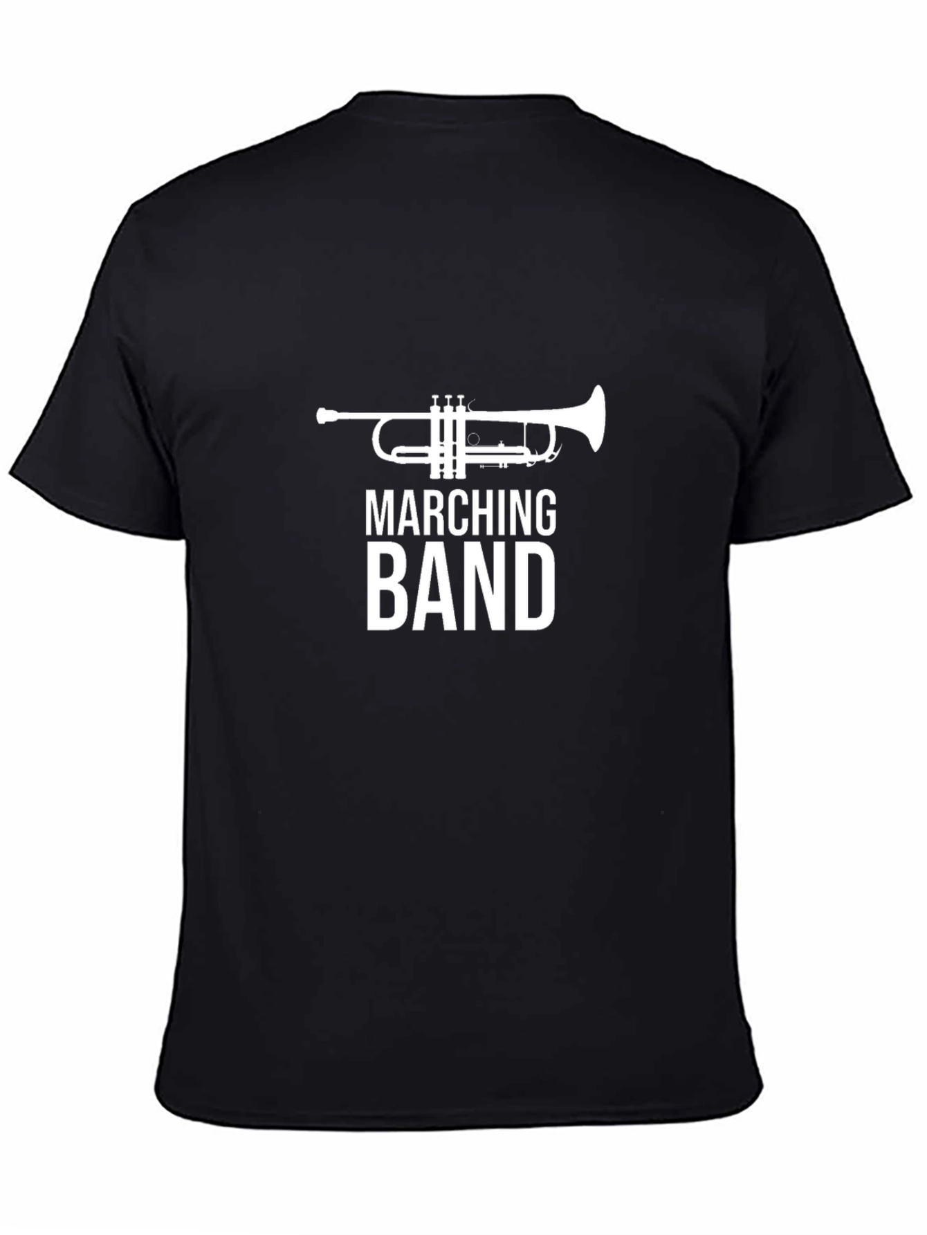Marching Band Trumpet Graphic T-Shirt