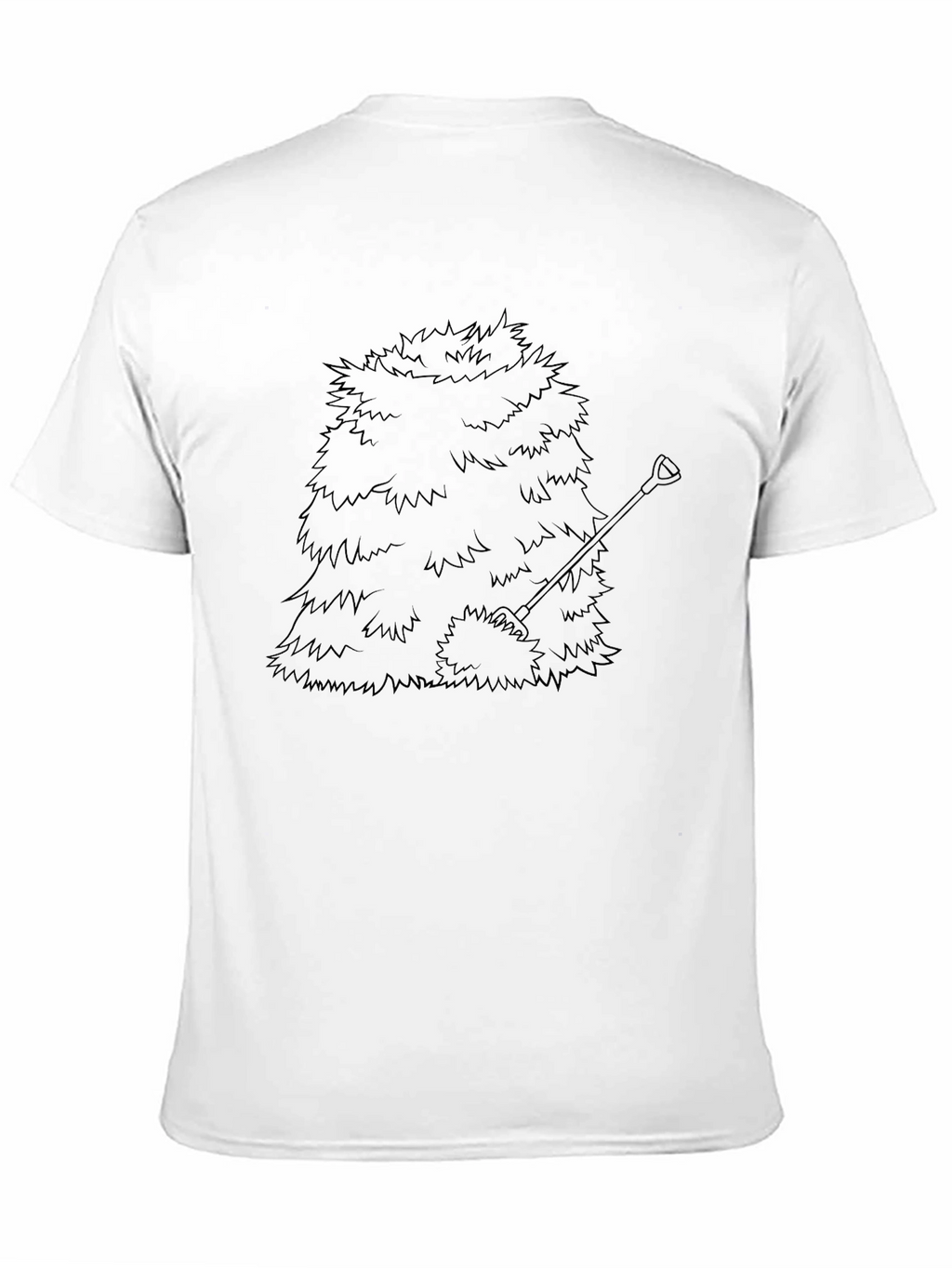 Bush Ghillie Suit Graphic Tee - Black