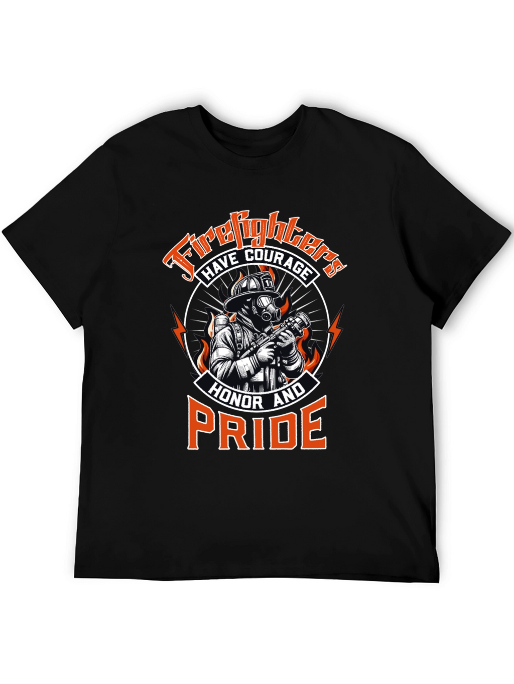 Firefighter Courage Honor Pride T-Shirt