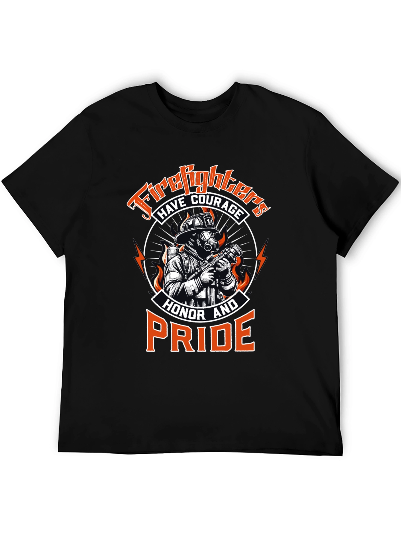 Firefighter Courage Honor Pride T-Shirt