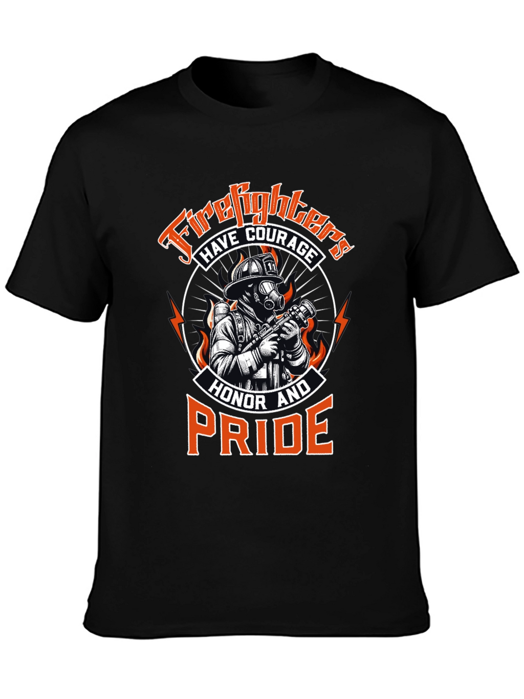 Firefighter Courage Honor Pride T-Shirt