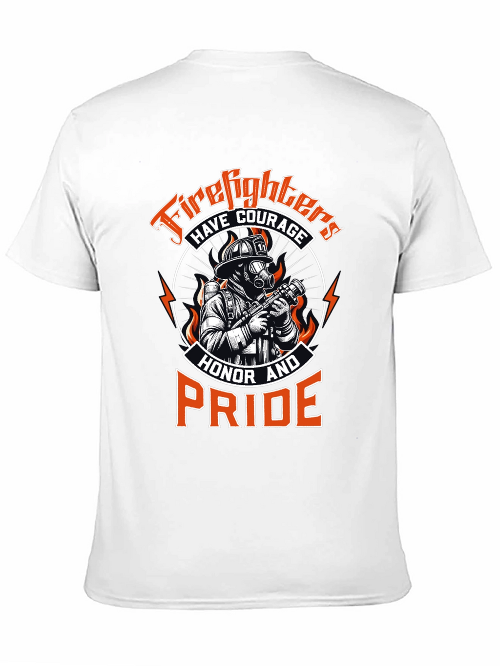 Firefighter Courage Honor Pride T-Shirt