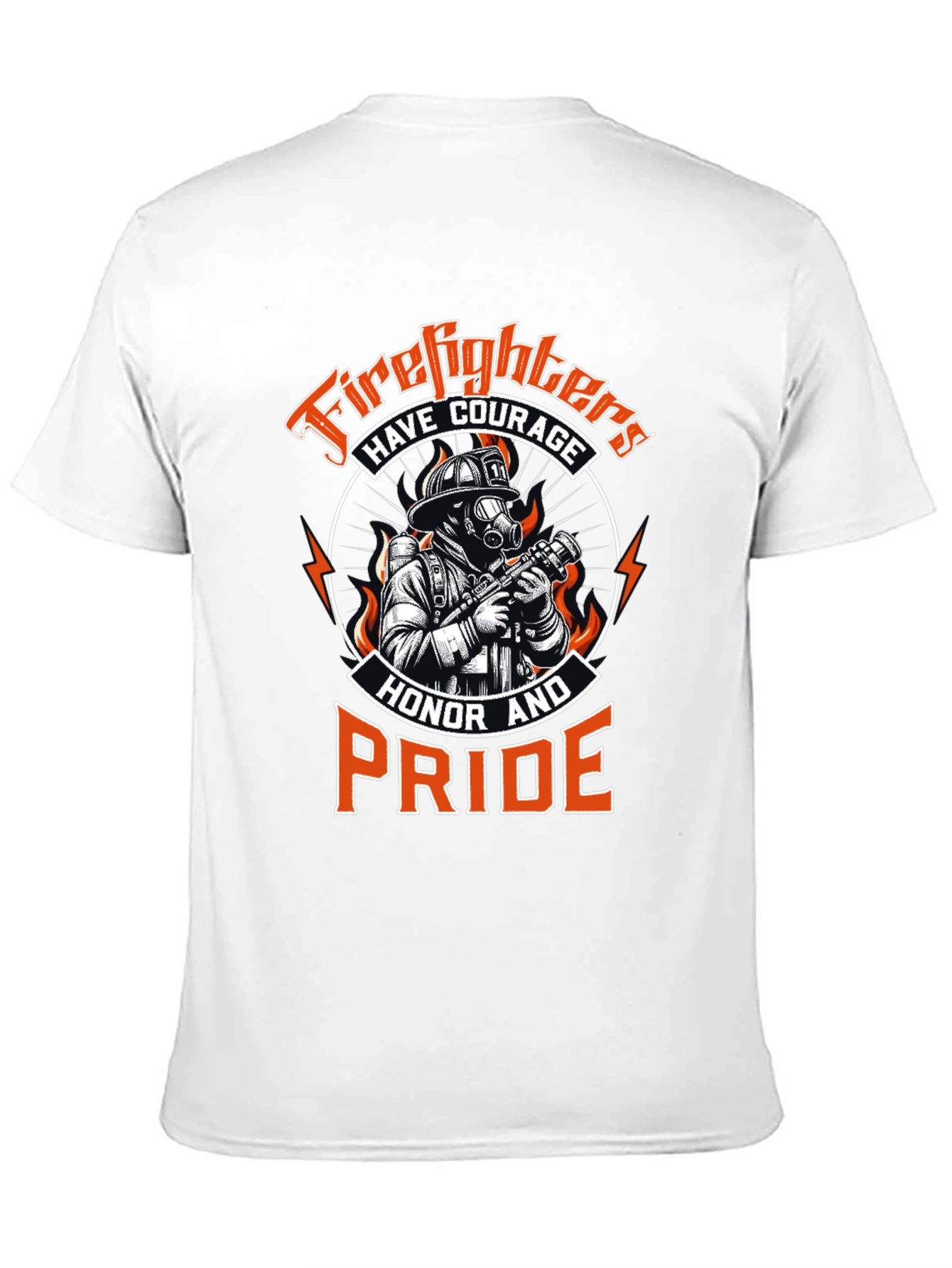 Firefighter Courage Honor Pride T-Shirt