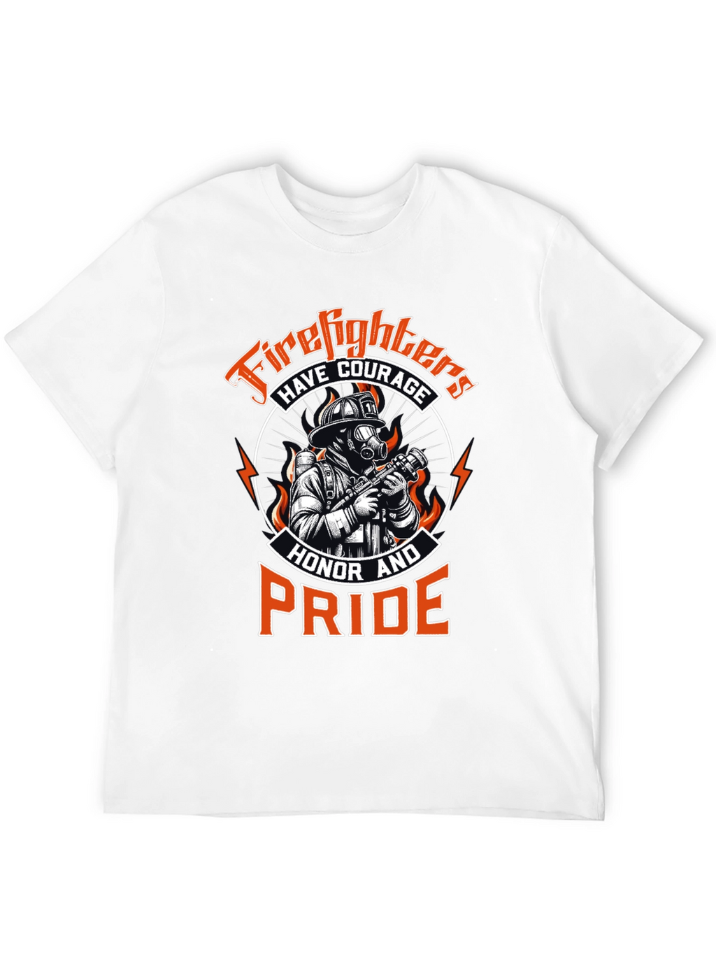 Firefighter Courage Honor Pride T-Shirt