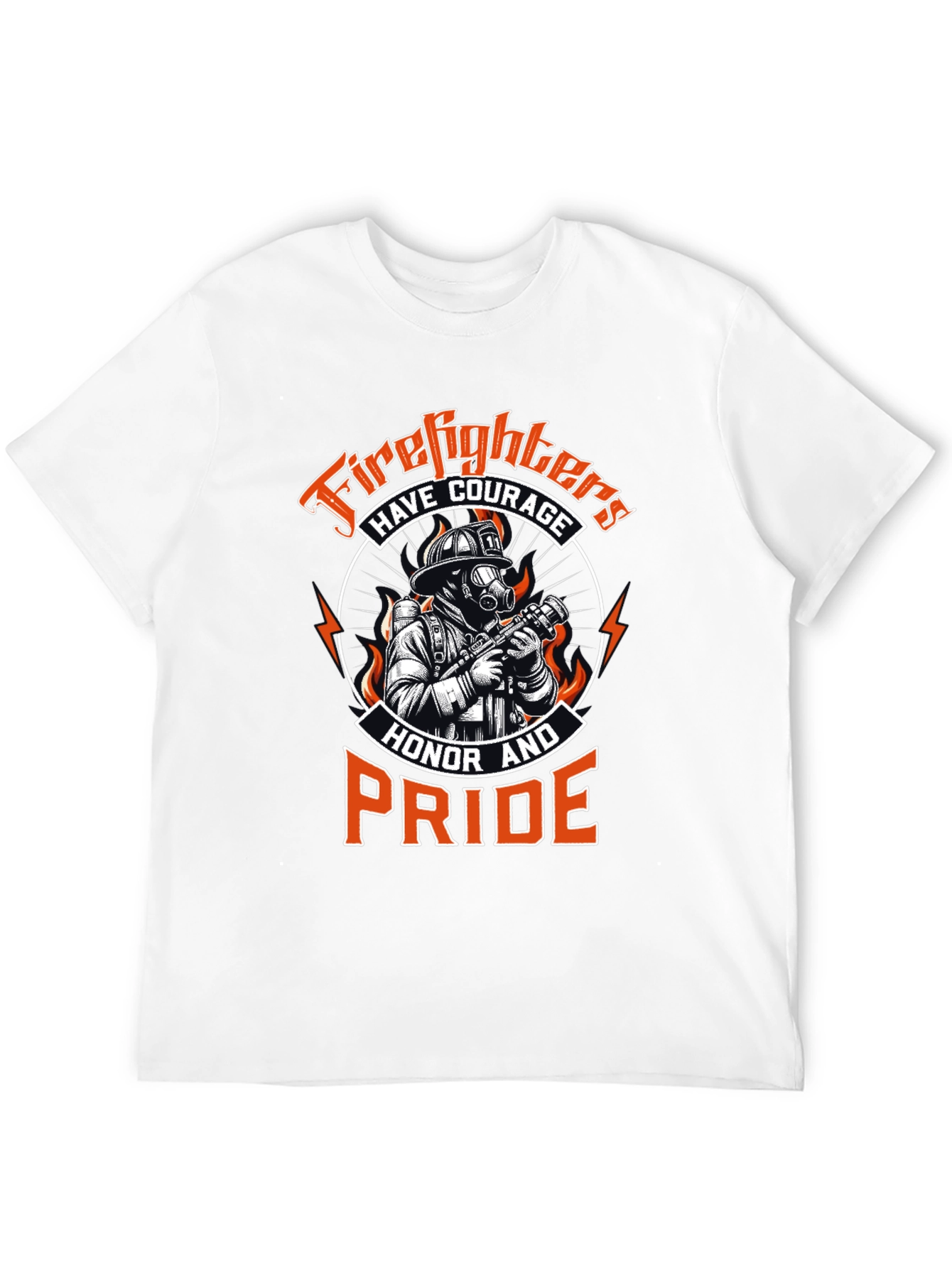 Firefighter Courage Honor Pride T-Shirt
