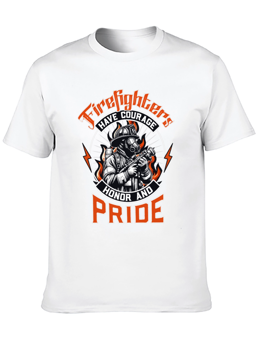 Firefighter Courage Honor Pride T-Shirt