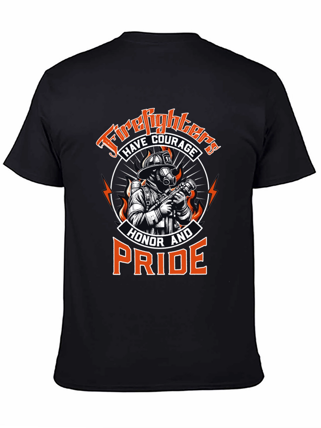 Firefighter Courage Honor Pride T-Shirt
